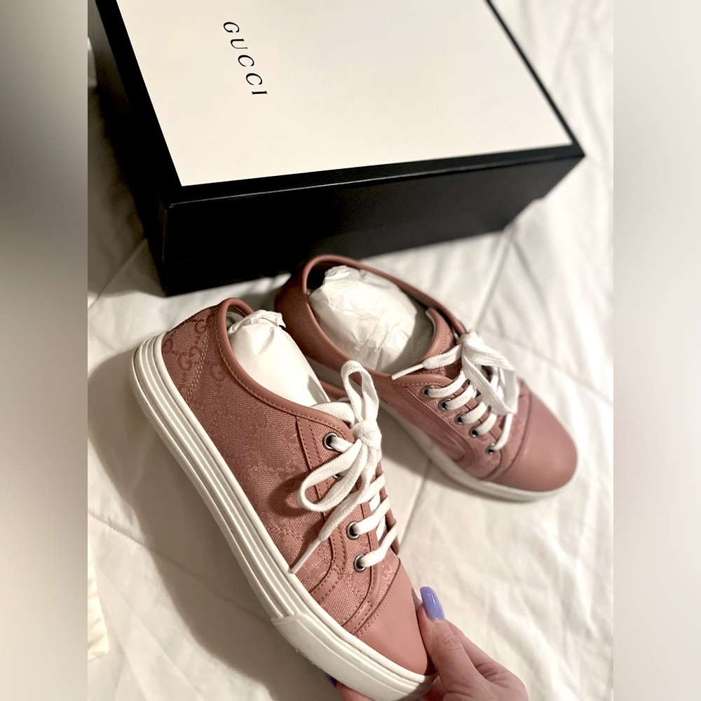 Gucci sneakers women size 6.